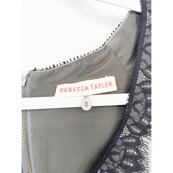 Rebecca Taylor Cap Sleeve Sheath Pencil Dress Size 6 - Picture 7 of 7
